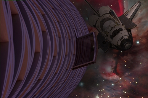 Creation of Alien SpaceShip inspection: Step 14